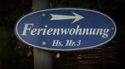 FeWo Schild